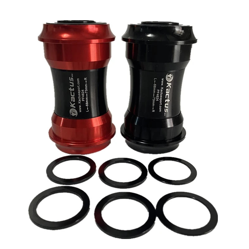 PF30/PF3024/PF4624 Пресс подходит каретки велосипеда для Shimano для SRAM MTB дорожный велосипед рама оболочка Керамика подшипник ось bb