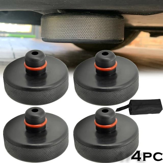 4Pcs Car Rubber Lifting Jack Pad Adapter Tool Chassis W/ Storage Case  Suitable For Tesla Model 3 Model S Model X Car Accessories - AliExpress