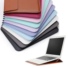 15, 13, 12, 11 дюймов, универсальные сумки для ноутбуков, устойчивые к царапинам, пыленепроницаемые, из искусственной кожи, с вкладышем, рукава для ноутбука, дизайн конверта, сумка для ноутбука