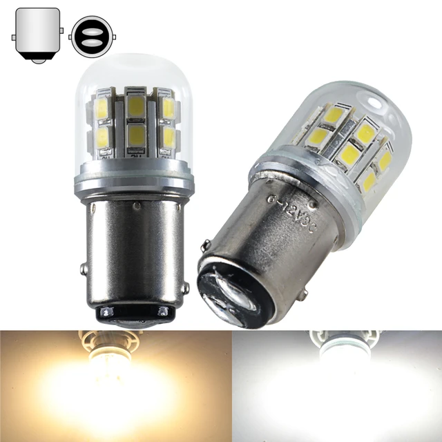 Bombilla BAY15D P21/5w 1157 6V 12V 24V 48V Led Car bulb 3W Auto Brake Fog Lamp Tail Turn Signals