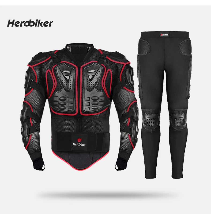 corrida corpo protetor jaqueta motocross moto engrenagem protetora + protetor pescoço