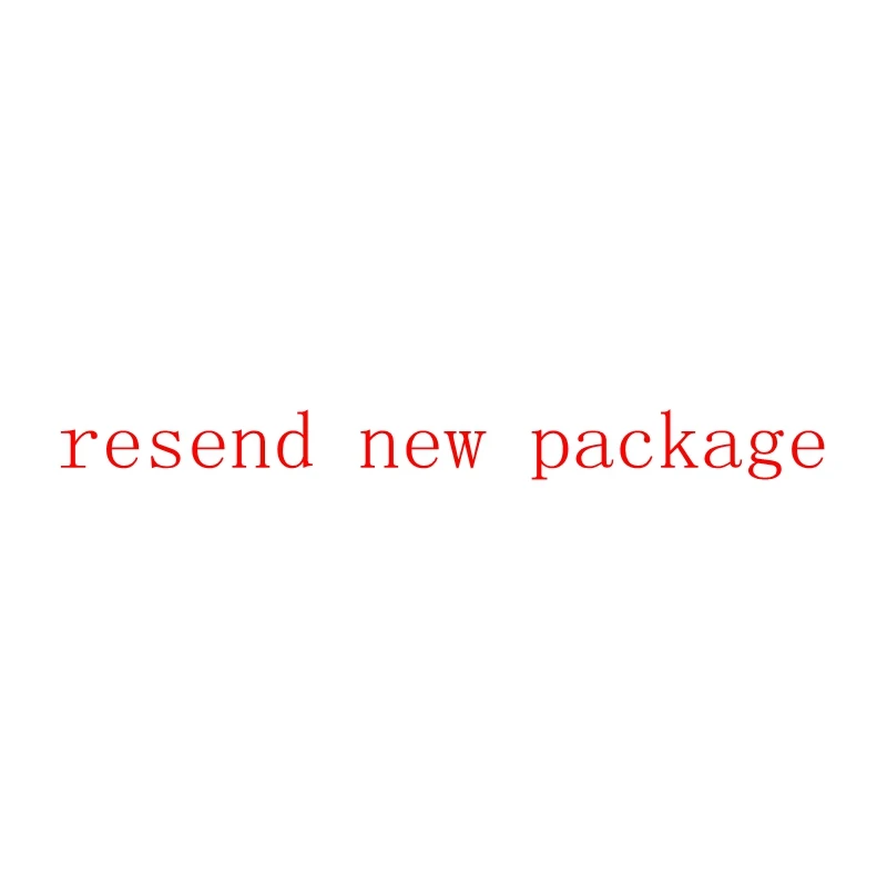 

special link for resend new package