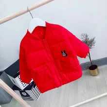 Новая детская теплая куртка с хлопковой подкладкой