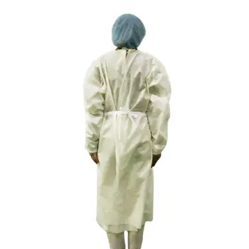 

10pcs Disposable Protection Gown Home Outdoor Protective Isolation Clothing for Outdoor Cycling Anti-fog Anti-particle