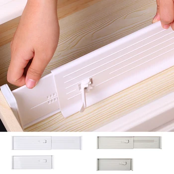 

Multi-Purpose DIY Grid Drawer Adjustable Separator Dividers Board Household Bedroom Kitchen Storage Organizer Space-saving Tools