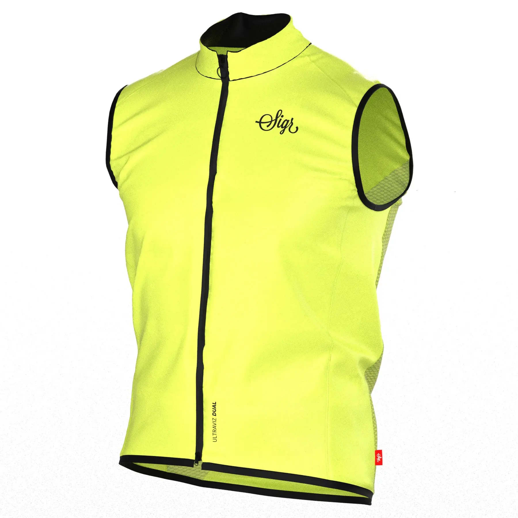  Chaleco de ciclismo para hombre, ligero, impermeable, sin  mangas, reflectante, transpirable, chaleco de ciclismo con bolsillos (talla  XXL, color: blanco) : Todo lo demás