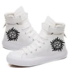 TV Show Supernatural Lace-up Sneakers Casual Canvas Shoes 5