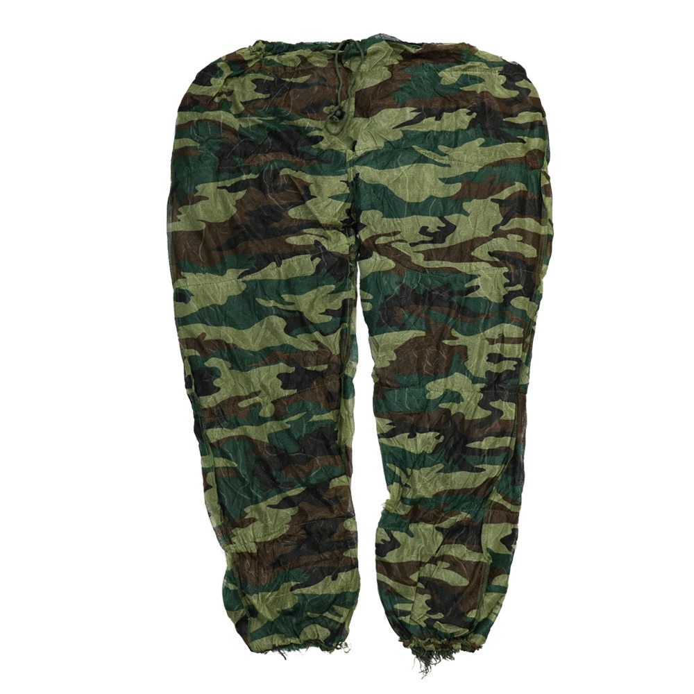 Камуфляж Охота 3D Ghillie Одежда Охота Стрельба одежда Снайпер костюмы камуфляжная одежда с чехлом сумки