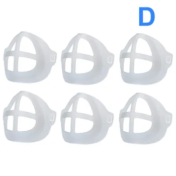 

Mascarilla 6pcs Unisex Adult Face Masks Washable Reusable 3d Face Mask Fashion Bracket Pm2.5 Windproof Haze Pollution Respirato