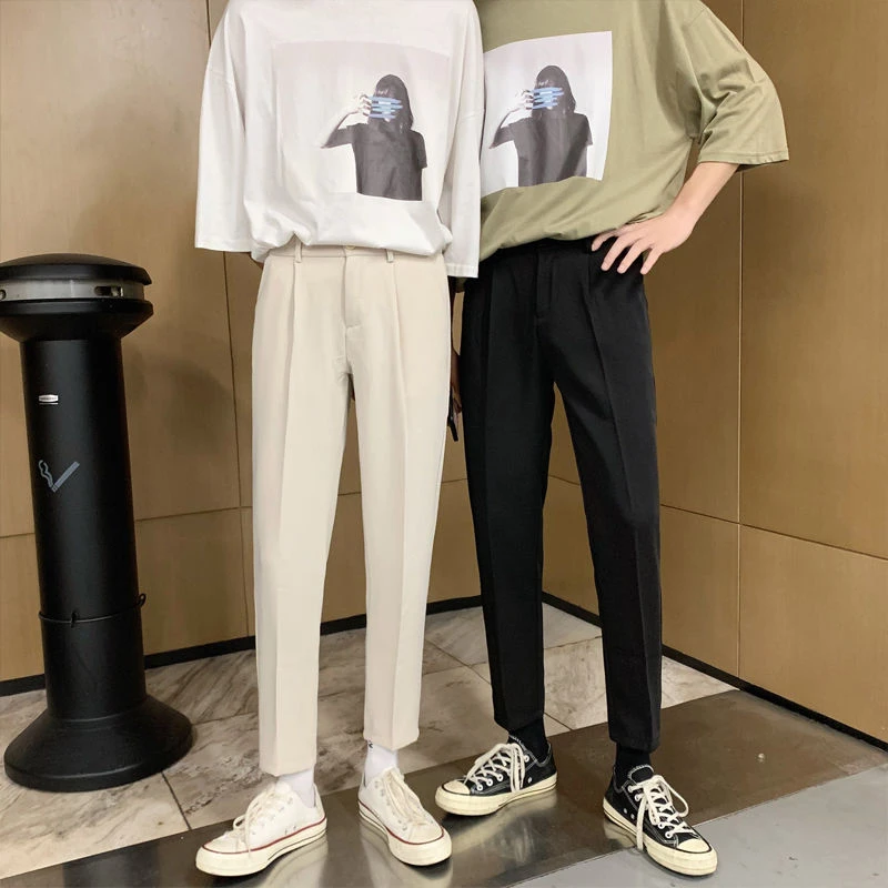 formal straight pants