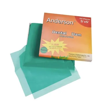 

1 Box High Quality Pure Latex Rubber Dam Small Size 52pcs or Large Size Dental Dam 36pcs Each Box