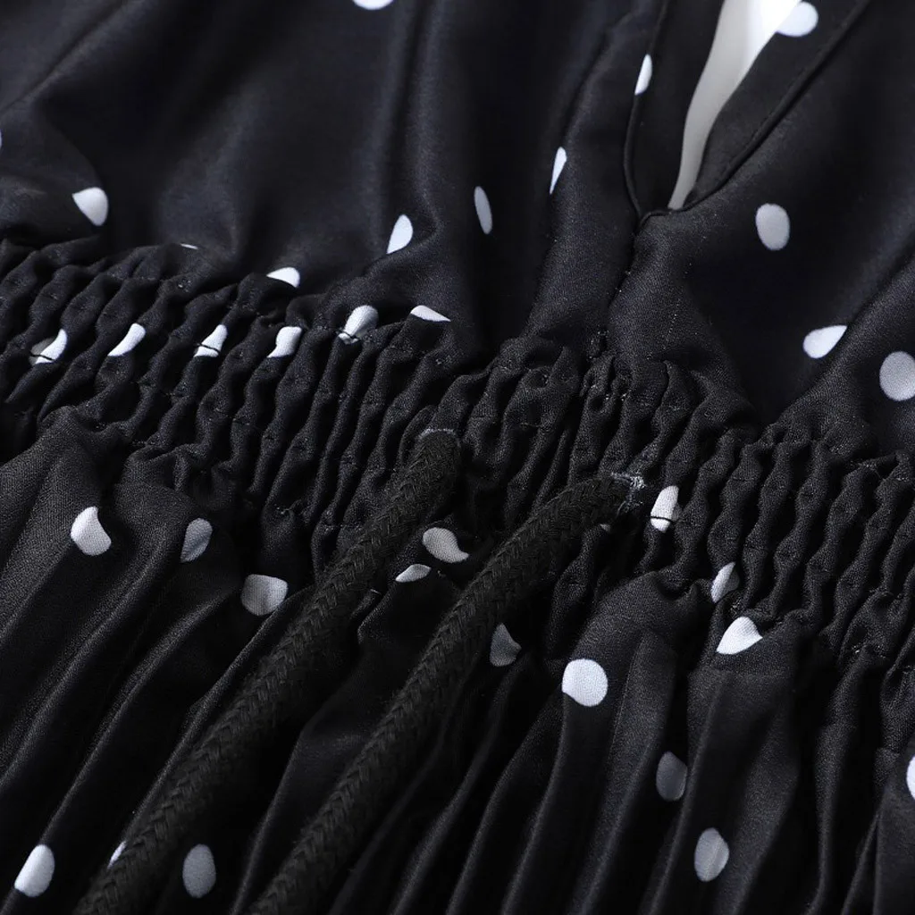 nuevos trajes женское Плиссированное вечернее платье без рукавов со шнуровкой и радужным принтом для банкета с v-образным вырезом espalda cruzada para mujer