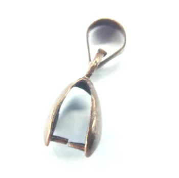 

200pcs/Lot Pendant Clip Clasp Pinch Bail Pendant Connectors Bail Beads Jewelry Findings DIY Jewelry Accessories Multiple sizes