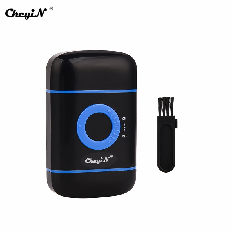 Mini Men Electric Shaver Portable Rechargeable Reciprocating Foil Electric Razor Face Beard Trimmer with Pop-up Temples Trimmer