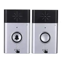 Беспроводной домофон дверной звонок домашний голосовой домофон дверной звонок поддержка двусторонний домофон профессиональное проникновение