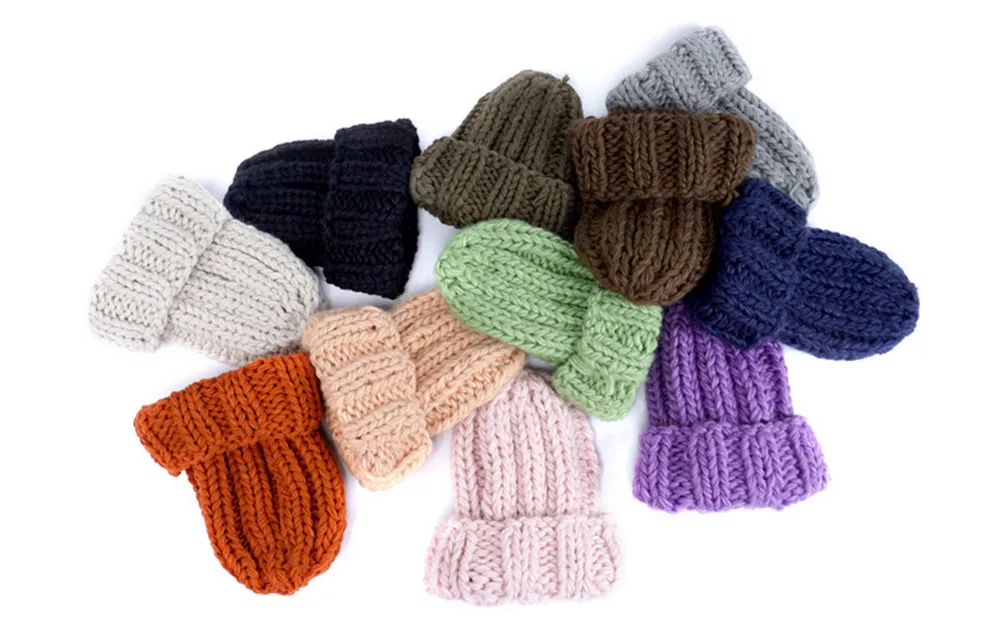 Women Hand Made Knitting Hat Beanies for Women Winter Warmer Ear Thick Soft Beanie Cap Lady Fashion Chunky Knitted Rib Hats