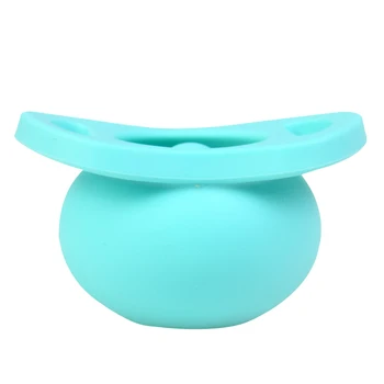 

Safe Infant Accessory Dustproof Soft Silicone With Storage Box Baby Pacifier Biting Toy Appease Teether Retractable Nipple