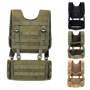 

Military Tactical Vest Hunting Molle Combat Paintball Vest Multi-functional Lightweight Army Molle Belt Tactical Military Gear