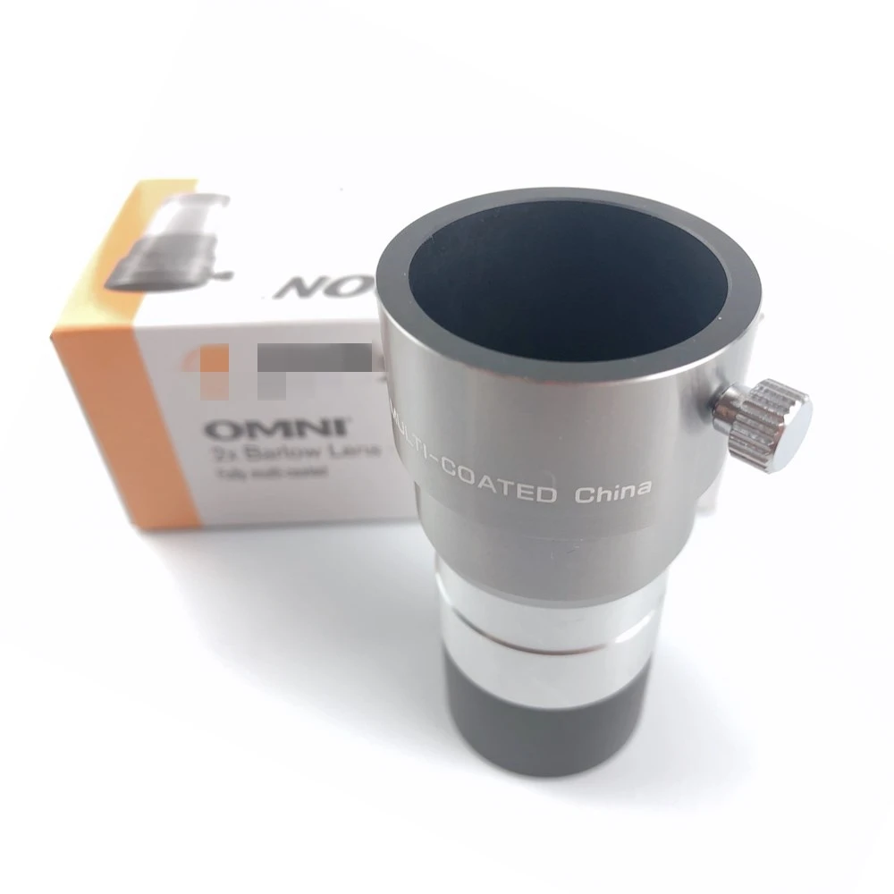OMNI 2X Barlow Extender Mirror Eyepiece Telescope Accessories Getting Started Professional Genuine