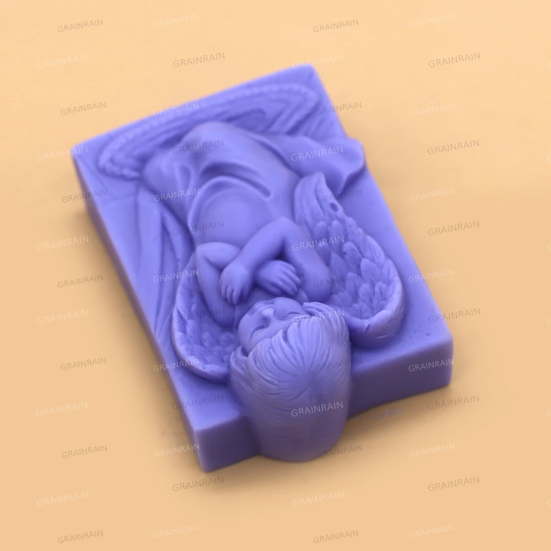 Grainrain силиконовые формы для мыла форма для мыла Глина Воск ручная работа, сделай сам, ремесло угол 56