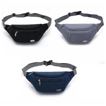 

1 Piece Nylon hip bag belt women waist bag men belt pouch