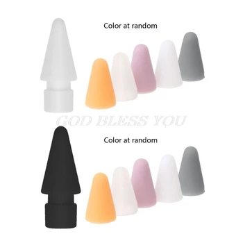 

Spare Nib Tip Replacement + 5 Stylus Pencil Cap Cover For iPencil 1st 2st iPad Pro Mobile Phone Touch Pen Stylus Accessories