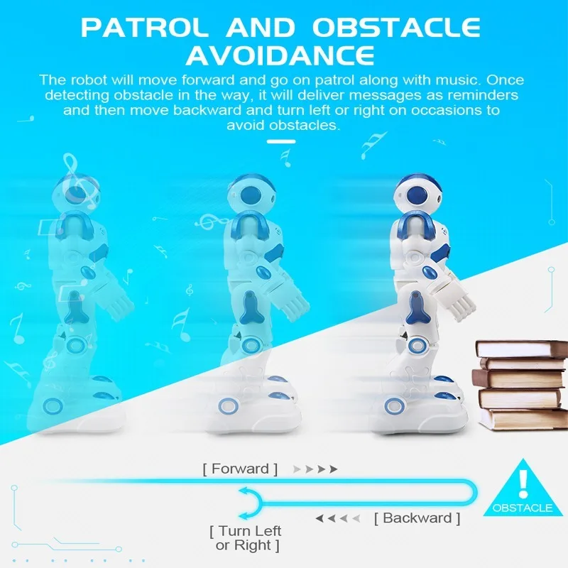 JJRC R2 RC Robot IR Gesture Control CADY WIDA Intelligent Cruise Oyuncak Dancing Robo Kids Toys for Children Gift Robot Toy