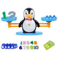 Игра для матча, настольные игрушки, слон, пингвин, матч, балансировка, шкала, балансировка номера, настольная игра для детей, дошкольников, математические игрушки