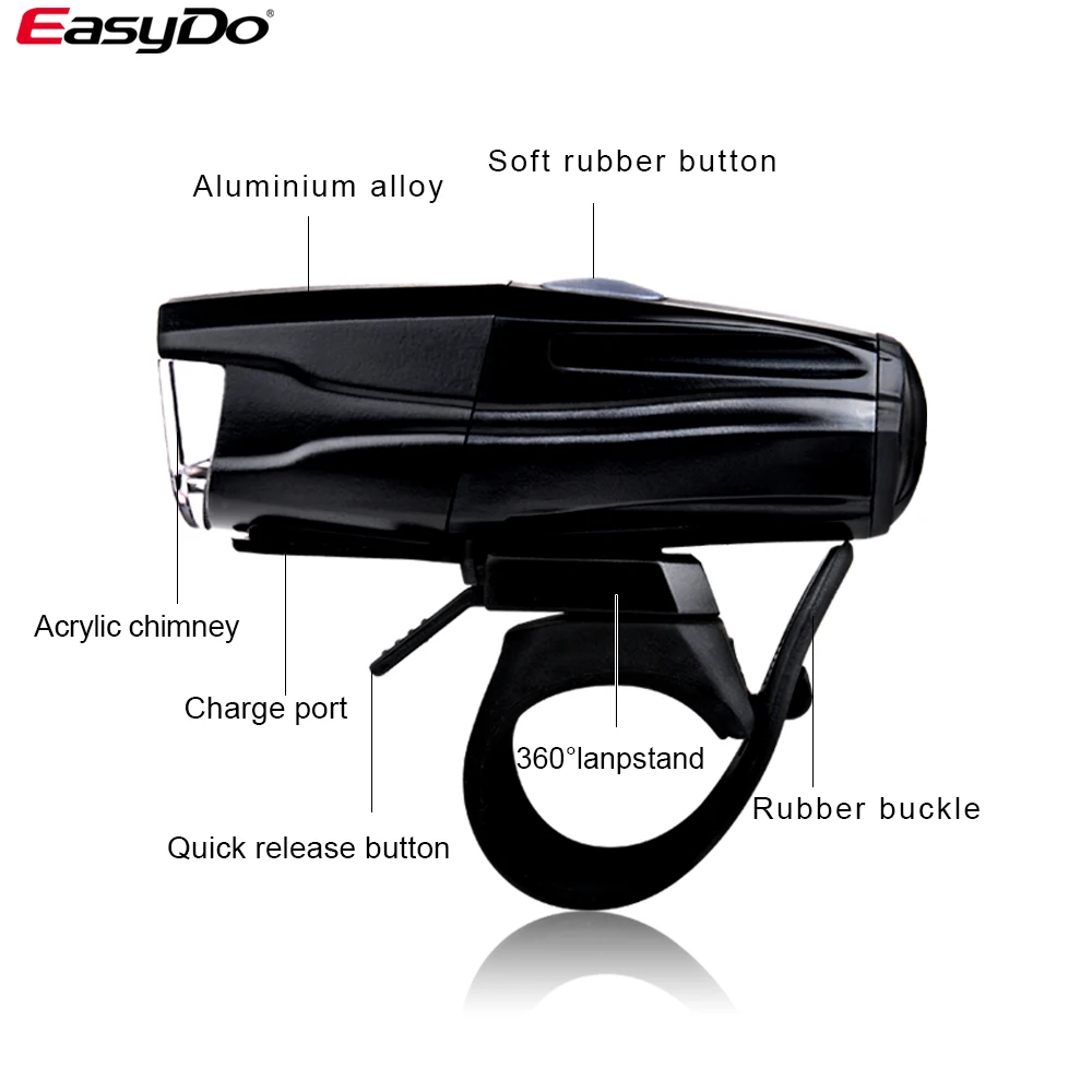 EasyDo Новый головной светильник для шлема быстрая разборка 3 Вт светодиодный
