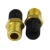 2шт 1/8" NPT MPT Латунный Воздушный Компрессор Наполнительный Клапан Бака Двойная Головка