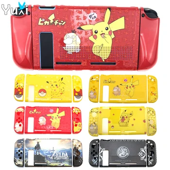 

YuXi Soft Silicone Protective Case Cover Shell For Nintend Switch NS Console with Joy-Con Controller Direct Docking