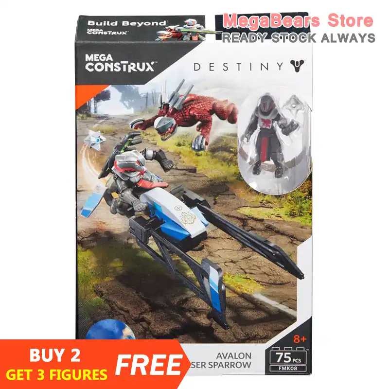 メガブロックconstrux運命fmk08 アバロン粗いスズメビルディング ブロック工事おもちゃ Stacking Blocks Aliexpress