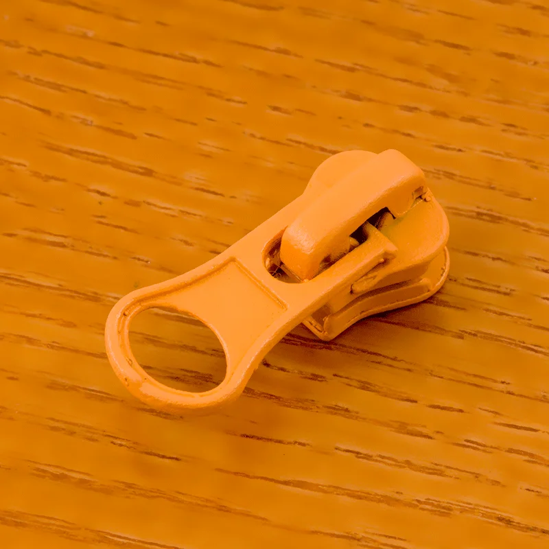 light orange 10 шт 5# молния тяга слайдер ремонт смолы молния головы 20 цветов на выбор 3-023 - Цвет: light orange