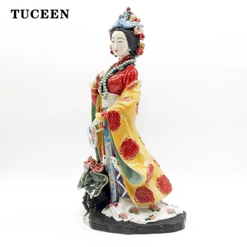 

Ceramic Statues for Decoration Home Decoration Accessories Statues Decorative Crafts Porcelain Figurines Home Decor Sculpture