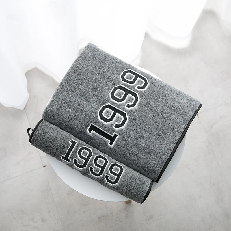 1999 Grey Xiaomi Mijia хлопковое одноцветное банное полотенце быстро сохнет мягкое пляжное полотенце для взрослых толстое высокоабсорбирующее антибактериальное полотенце 70*140 см - Цвет: 1999 Grey