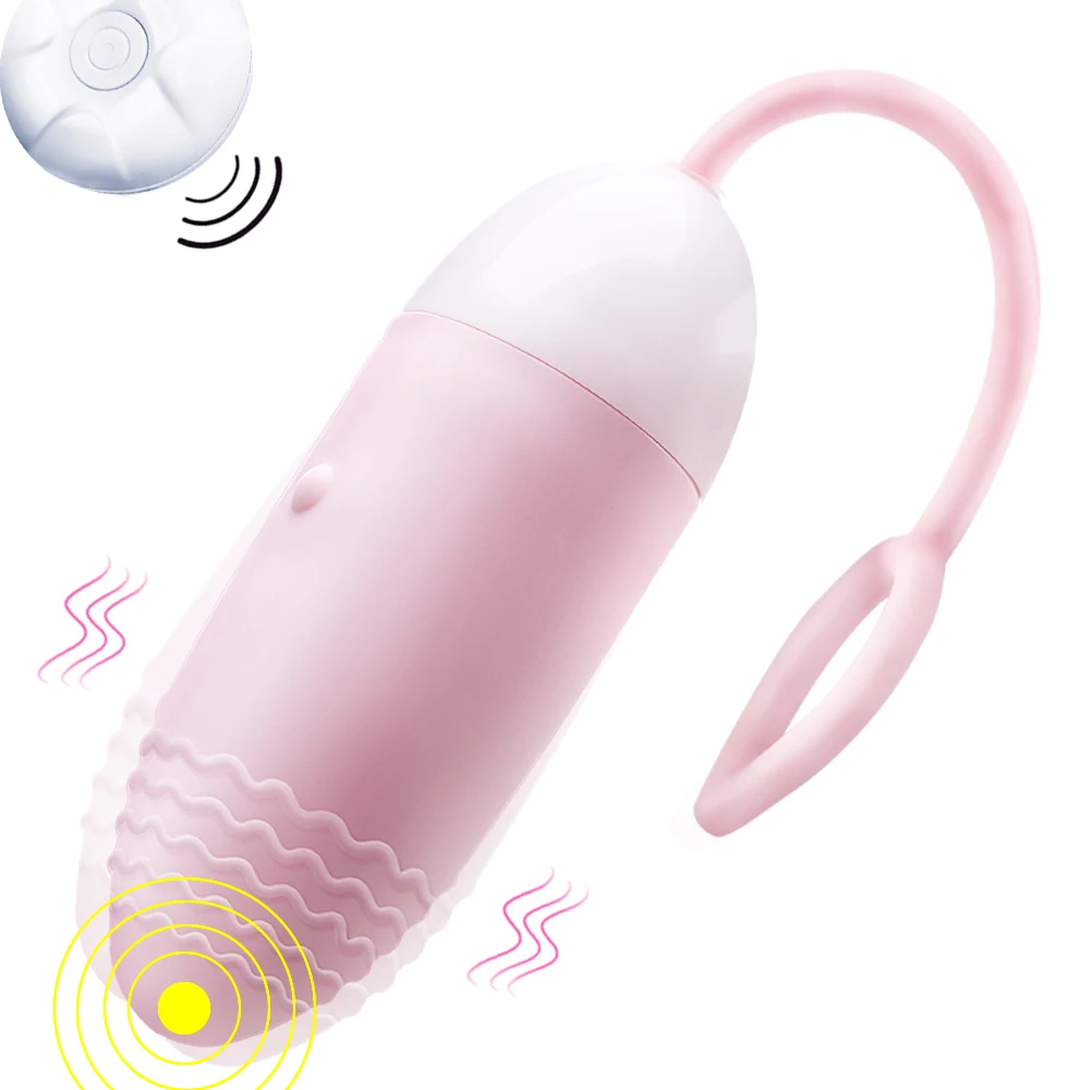 Bullet Vibrator With Remote Control Vibrating Kegel Egg For Women_voghion.com