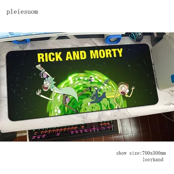 

Rick And Morty mouse pad Professional mats Computer mouse mat gaming accessories Indie Pop mousepad keyboard games pc gamer