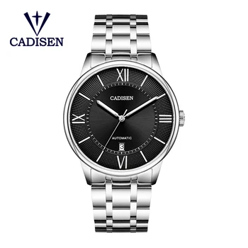 

CADISEN Sapphire Glass Mechanical Watch Men Miyota 8215 Movt Auto Watches Luminous 5Bar Wristwatch Male Clock Relogio Masculino