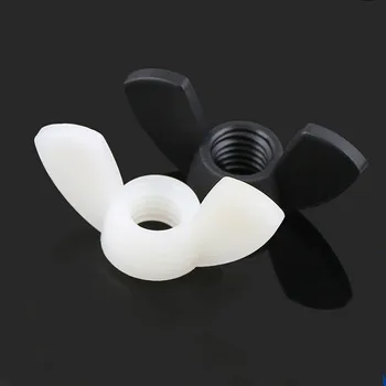 

20PCS DIN315 Nylon Wing Nut Butterfly Nut M4 M5 M6 M8 Hand Twist Nut T Humb Nut