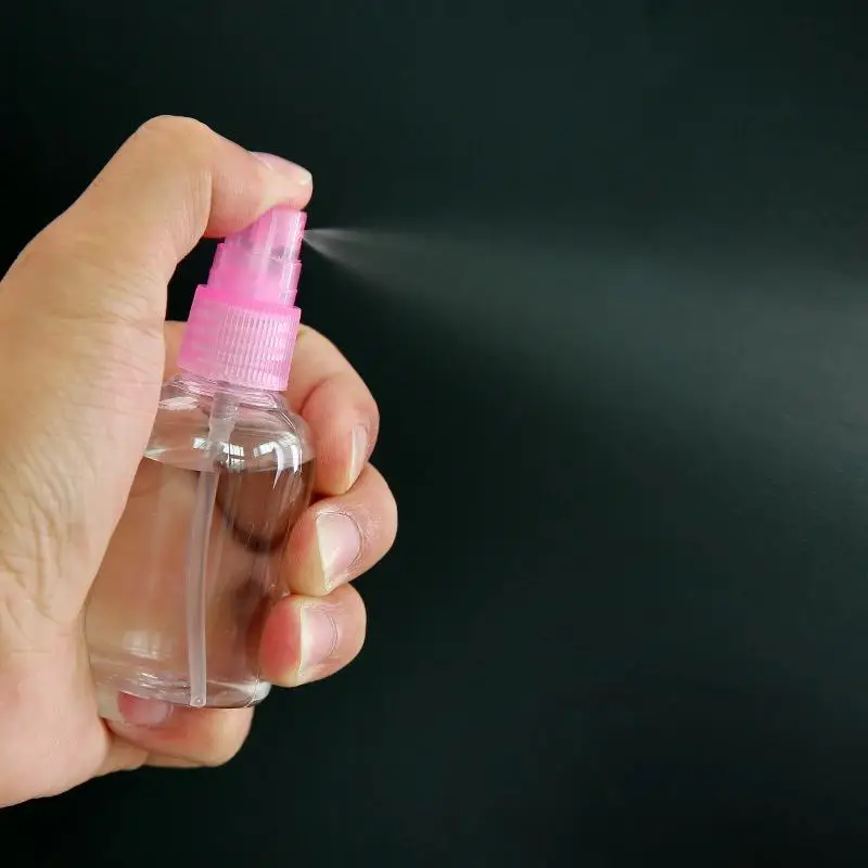 

3pcs 30/50/100ml plastic empty package transparent bottle top cap empty lid travel liquid lotion shampoo makeup packaging contai