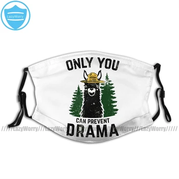 

Bear Mouth Face Mask The Original Only You Can Prevent Drama Facial Mask Cool Fashion with 2 Filters for Adult