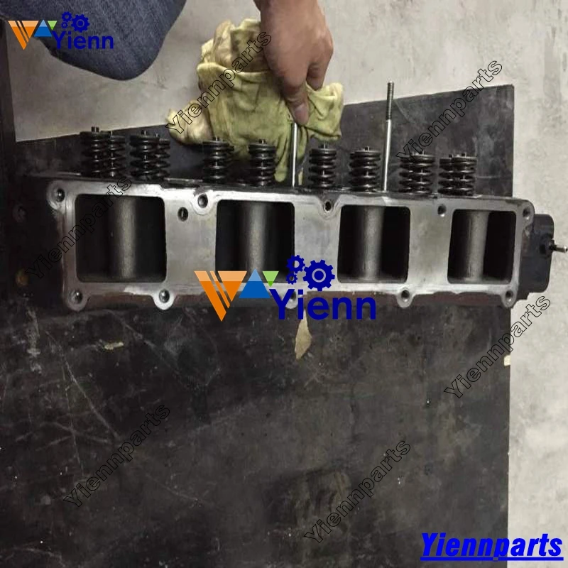 Для Yanmar 4TNV106 4TNV106T части головки цилиндра б/у запчасти для Takeuchi TL150 гусеничный погрузчик 4TNV106T-XTBL двигатель