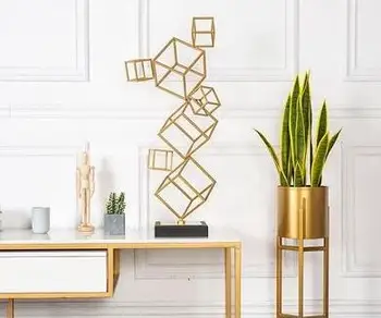 

Decorative creative home villa entrance hall living room dining room several tea table TV cabinet decorations creative