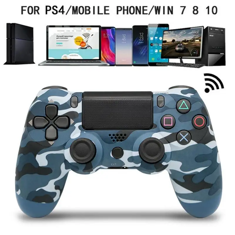 Беспроводной Bluetooth-джойстик для Playstation 4 геймпад с вибрацией игровой консоли PS4 |