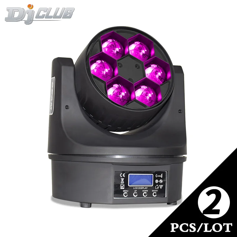 

Dj Light Led Moving Head 6X15W Bees Eyes Beam Led For Led Beam Bar