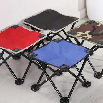 

Portable Oxford Cloth Folding Stool Lightweight Outdoor Furniture Beach Camping Hiking Fishing Seat Chair Camping Equipment