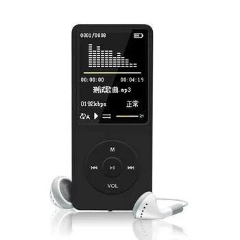 

20% MP3 Player with Bluetooth 4.2 FM Radio Touch Key 1.8 Screen mini mp3 sport MP 3 music player portable metal walkman