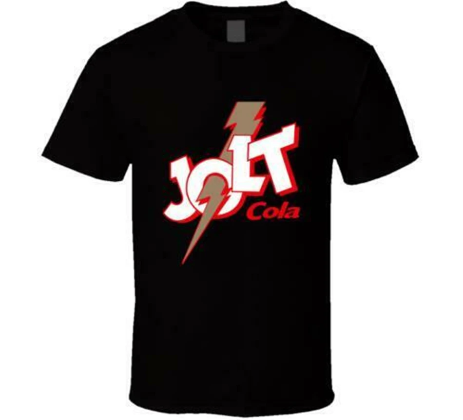 Новый Jolt кола напиток логотип белая черная футболка США Размер S M L XL XXL 3Xl Fq1 хлопок