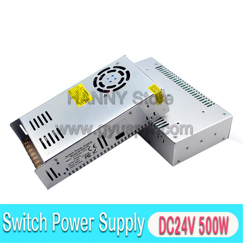 Профессиональная печать DC24V 300 Вт 350 Вт 360 Вт 400 Вт 480 Вт 500 Вт трансформаторы переменного тока в постоянный 24 в переключатель питания для 3d принтера