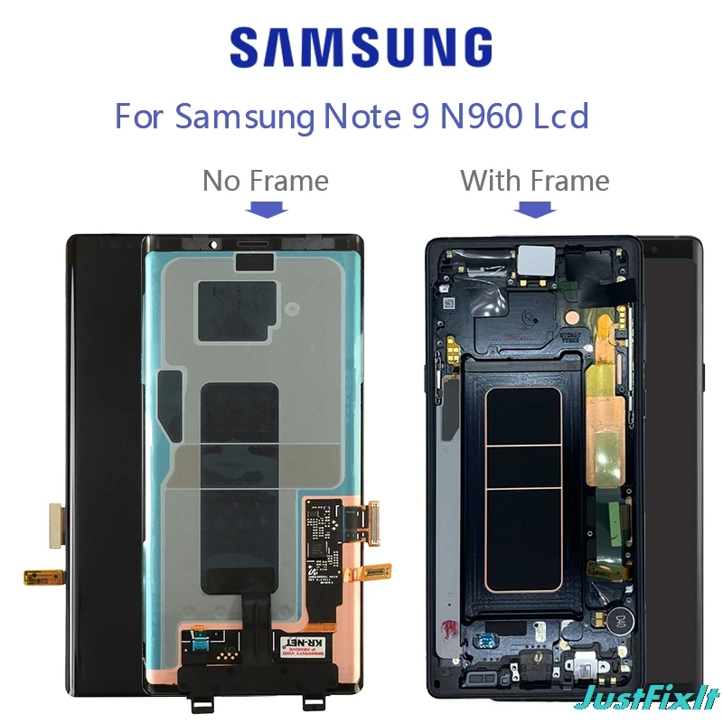 ЖК дисплей с сенсорным экраном и дигитайзером в сборе для Samsung Galaxy Note 9 N960 N960F N960D